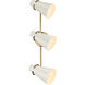 Reeva 3 Light 26 inch Modern Brass Bath Vanity Wall Light